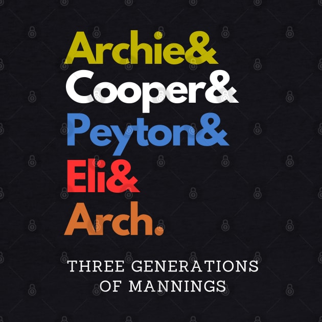 Three Generations of Mannings by capognad